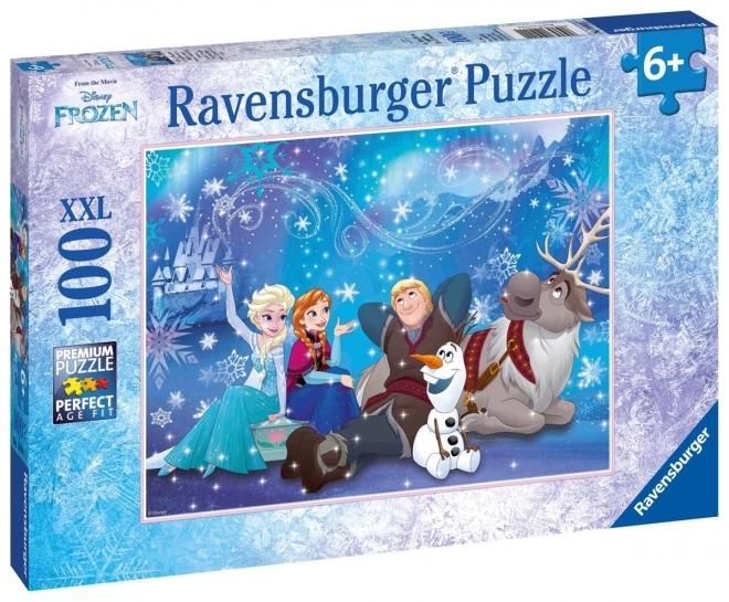 Puzzle Ravensburger Le Royaume de Glace - Magie Glacée 100 pièces