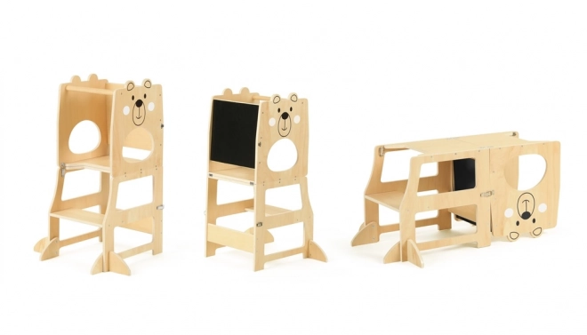 Jouets 2Kids Tour éducative 3 en 1 Ours en peluche