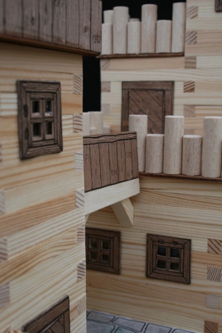 Maquette en bois Walachia Château
