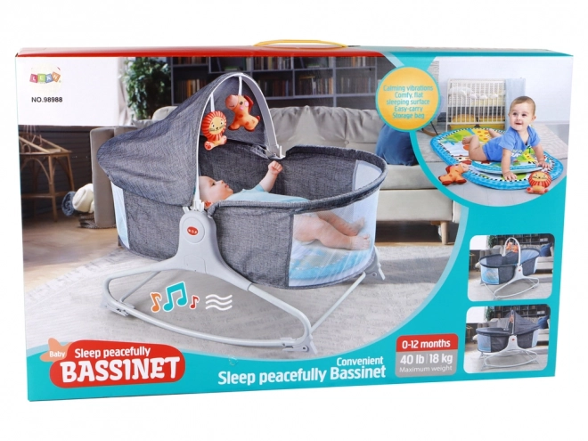 Balançoire multifonctionnelle pour enfants 2 en 1 gris
