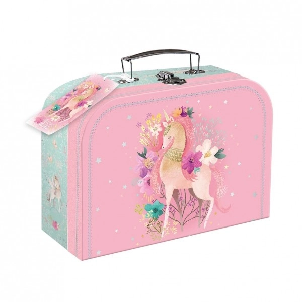 Valise scolaire avec motif de licorne Monde Magique