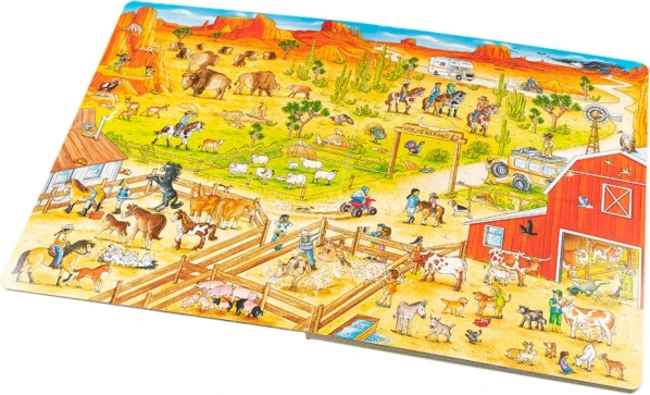 Fermes, champs et vie dans la nature