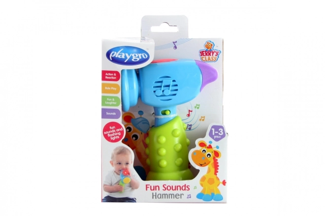 Playgro - Marteau amusant avec sons