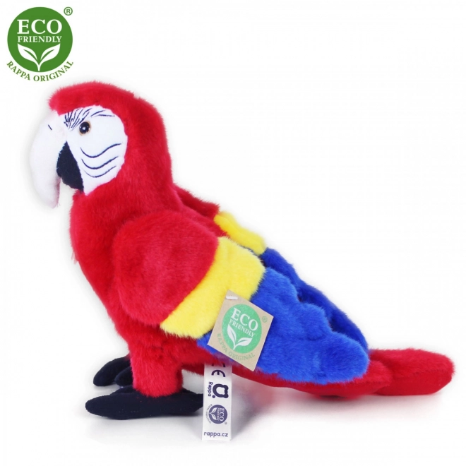 Rappa Perroquet en peluche rouge Ara Arakanga 24 cm ECO-FRIENDLY