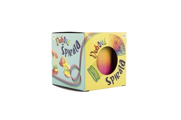 Ressort arc-en-ciel sautant - 6,5 cm
