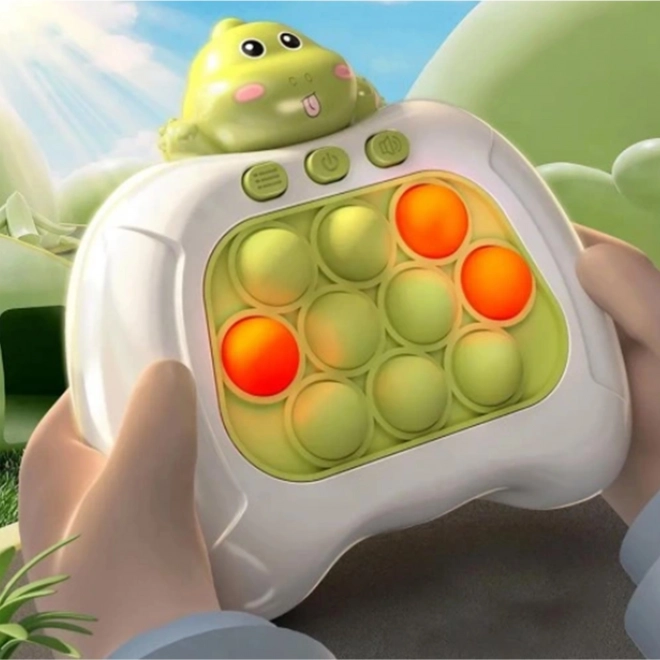 Jeu antistress Woopie POP IT Dinosaure vert