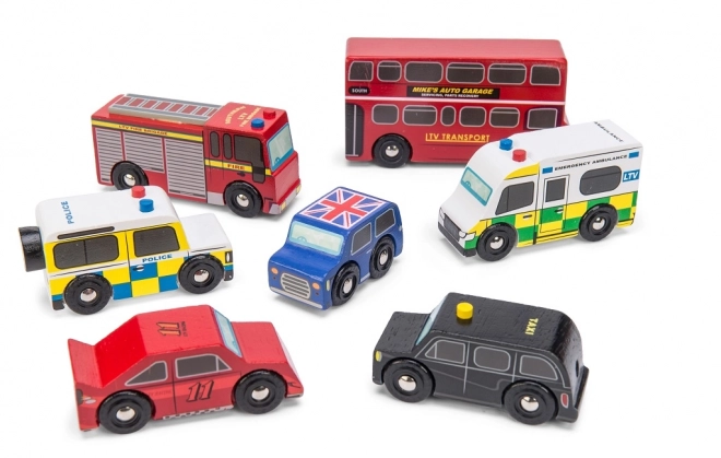 Le Toy Van Ensemble de petites voitures Londres