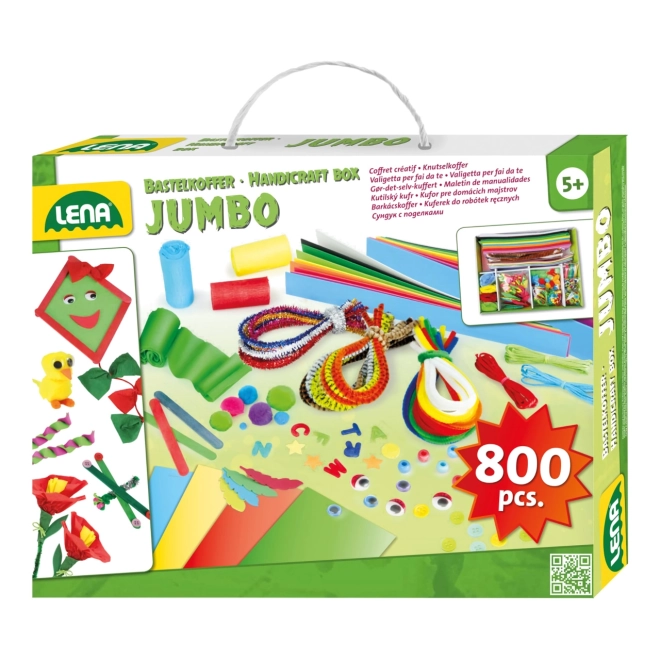 Grand coffret créatif Jumbo Lena Vert - 800 pièces