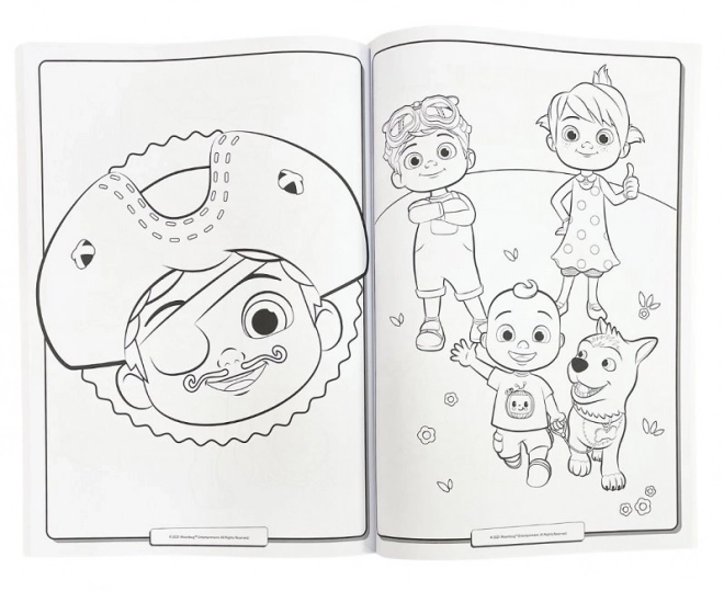 Jumbo coloriages Cocomelon