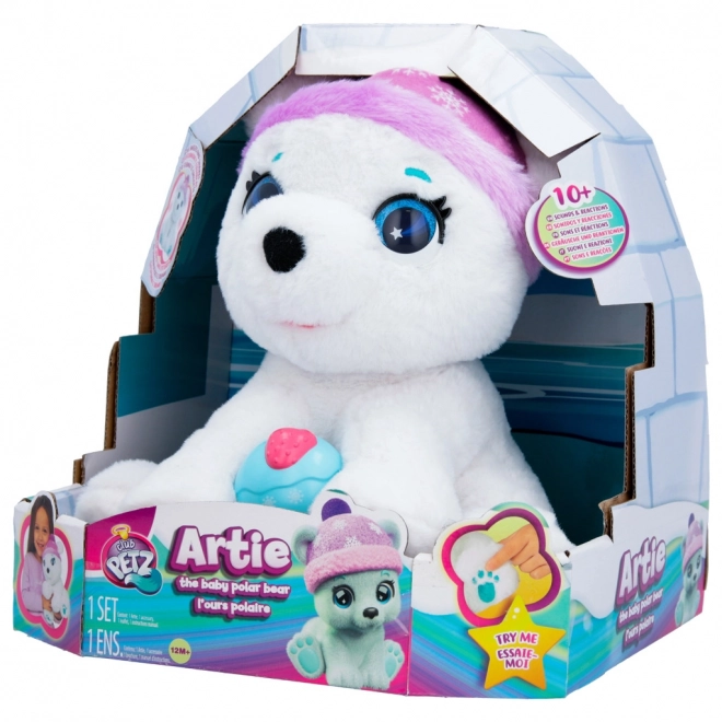 Ourson polaire interactif Artie