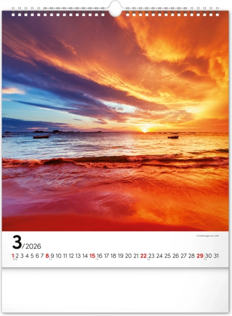 Calendrier mural Inspiration 2026