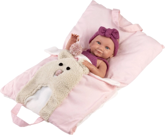 Poupée réaliste bébé Llorens Fille - corps tout en vinyle, 40 cm