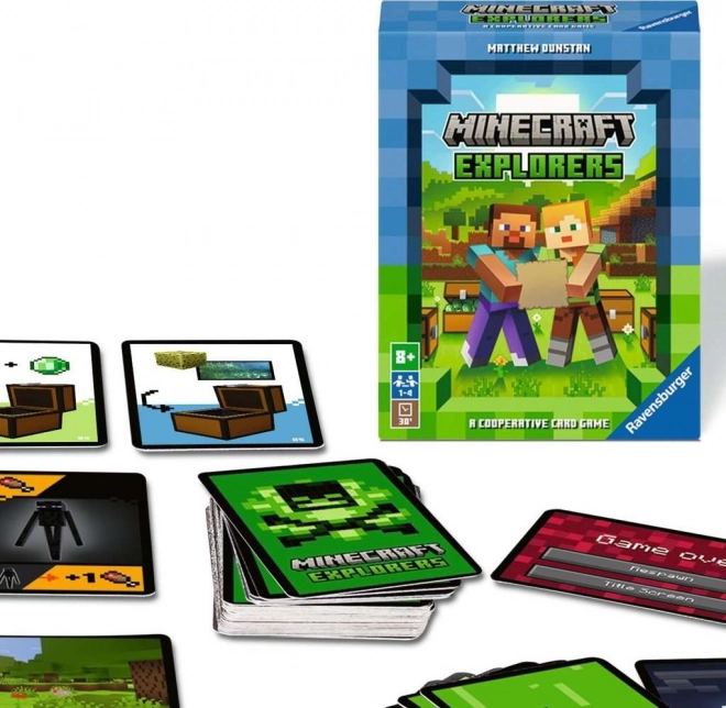 RAVENSBURGER Jeu de cartes Minecraft Explorateurs