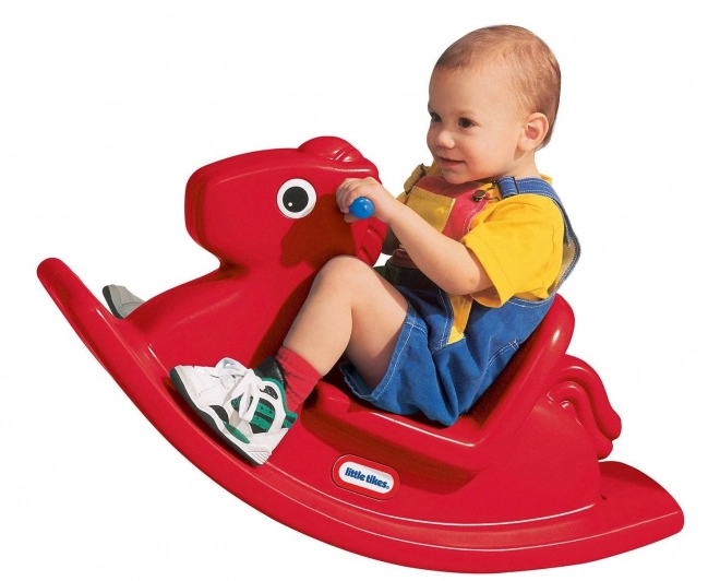 Cheval Bascule Rouge