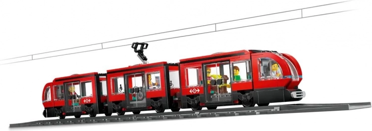 Tramway réaliste avec conduite bidirectionnelle