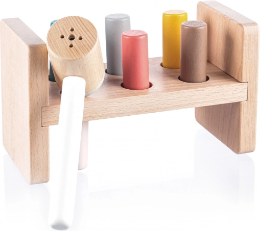 Jouet à enfoncer en bois pour enfants