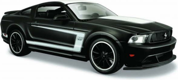 Modèle composite FORD MUSTANG BOSS 302 noir 1:24