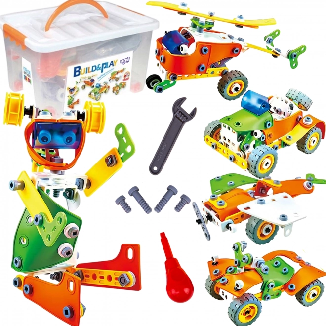 Woopie système de construction de véhicules STEM 163 pièces