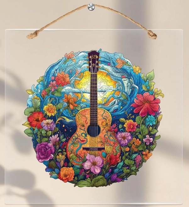 Puzzle en bois Guitare 200 pièces