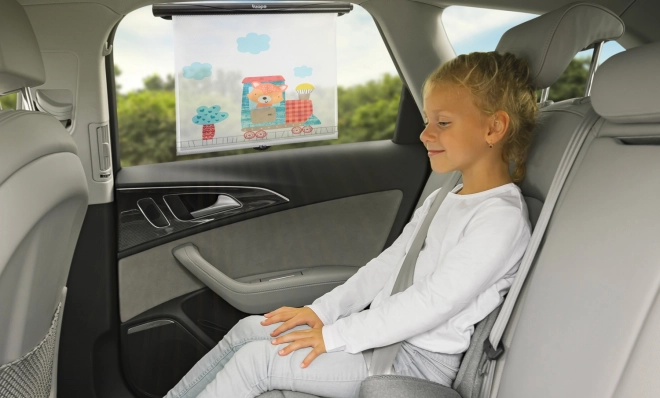 Pare-soleil enroulable pour voiture, Renard