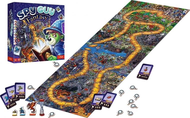 spy guy fantasy jeu familial coopératif trefl