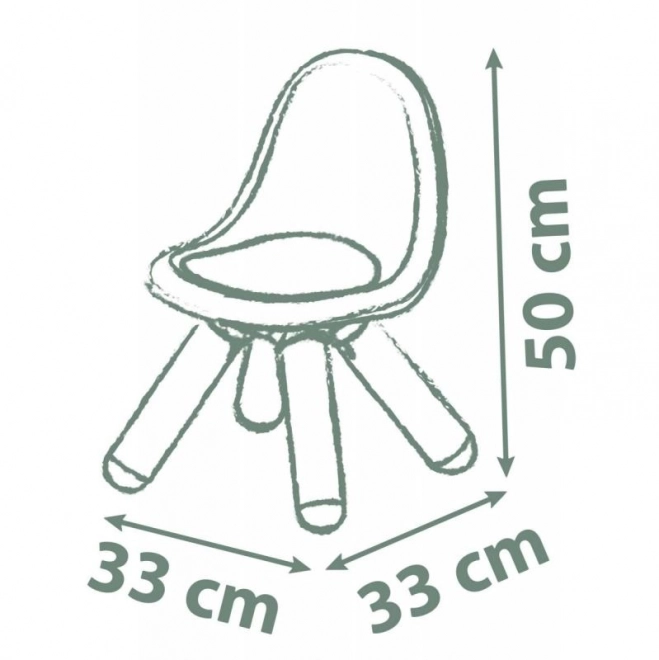 Chaise Enfant en Brique