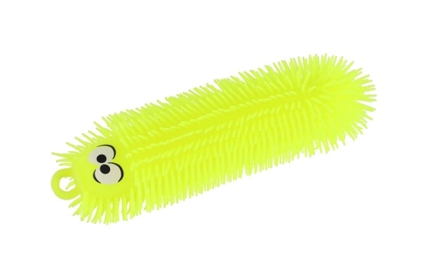 Chenille anti-stress en silicone de 30 cm à piles avec lumière 4 couleurs en sachet 12 pièces en boîte