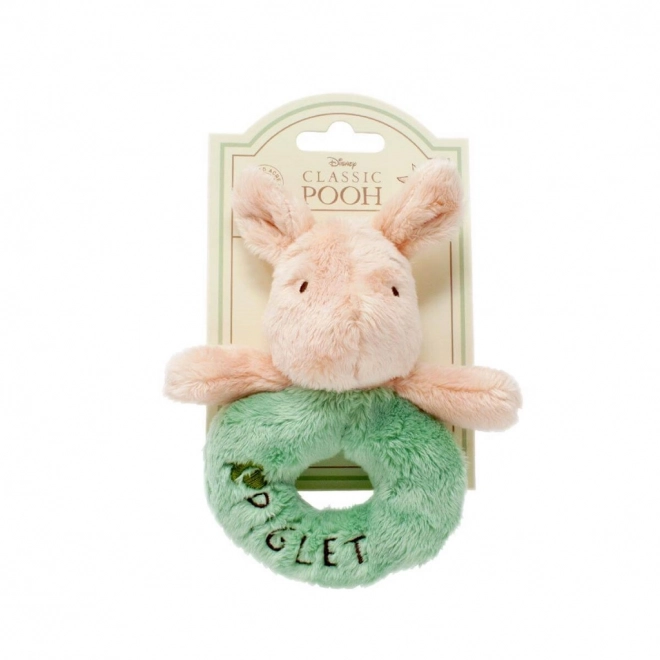 Hochet en peluche Petit Cochon