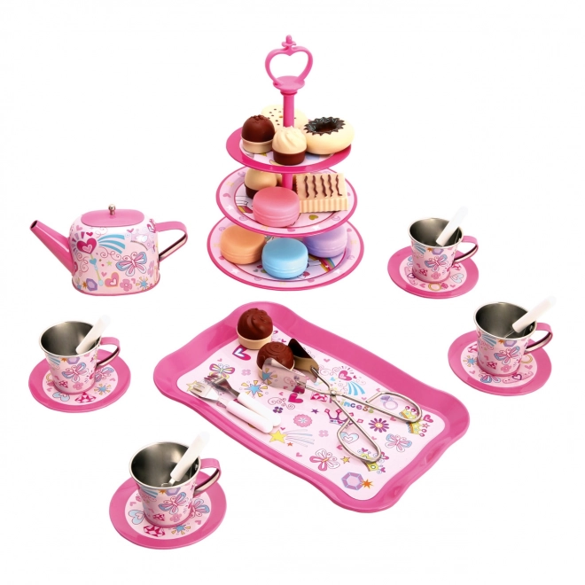 Ensemble de thé pour enfants avec sucreries