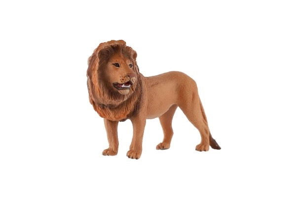 Lion berbère en plastique zooté 11cm en sac