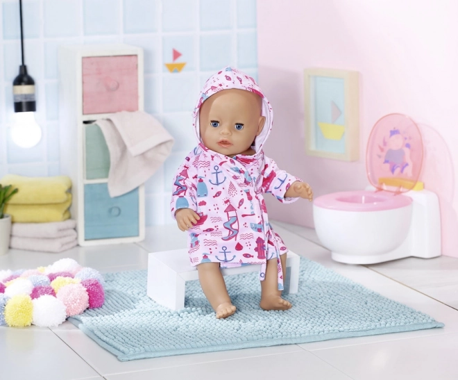 Peignoir de bain pour poupées BABY born 43 cm