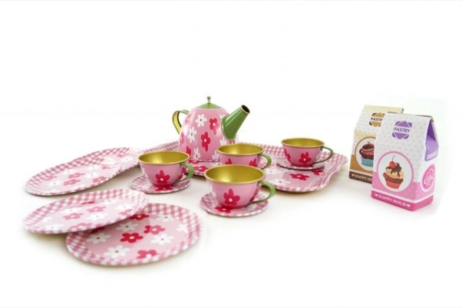 Ensemble de vaisselle en métal pour enfants