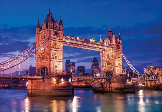 Puzzle 1000 pièces - Tower Bridge la nuit