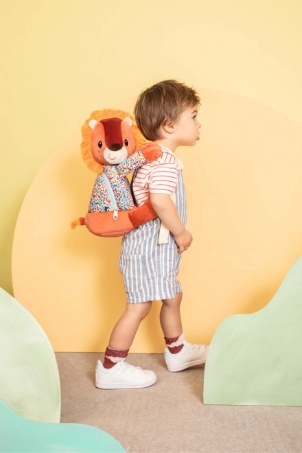 Sac à dos enfant doux Lion Jack de Lilliputiens