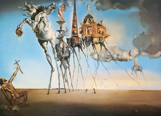 Puzzle La Tentation de saint Antoine 1000 pièces EUROGRAPHICS