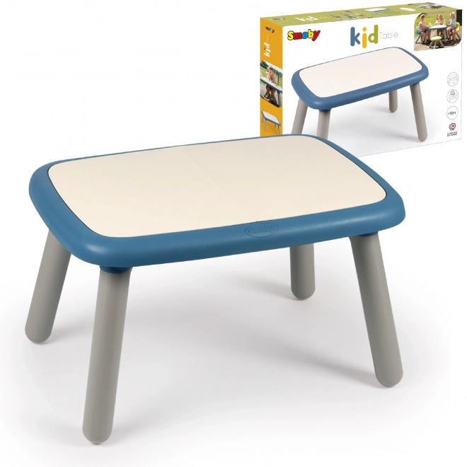 Table de jardin pour enfants bleue Smoby