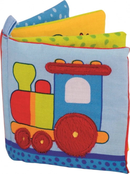 GOKI livre en coton bruissant avec sifflet pour enfants