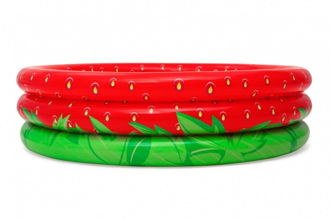 Piscine pour enfants Sweet Strawberry 2+ pataugeoire 160x38cm BESTWAY + rustine de réparation