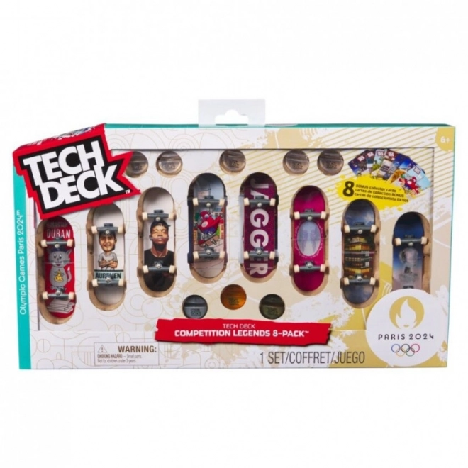 Tech Deck Emballage multiple olympique 8 pcs