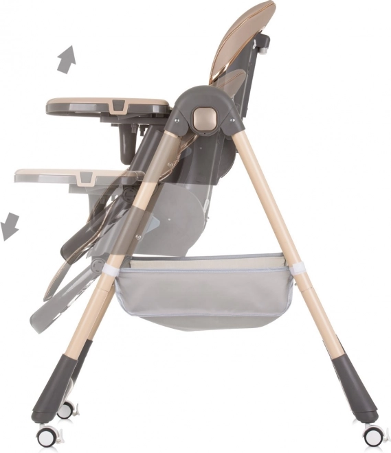 Chaise haute First Spoon Macadamia