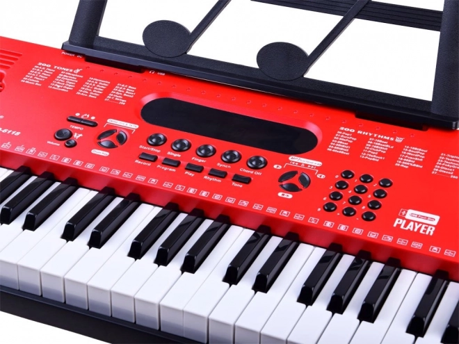 Claviers électroniques avec microphone
