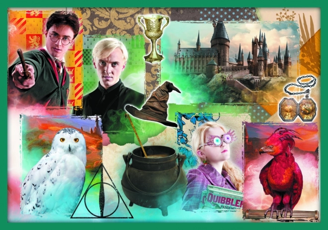 Puzzle Harry Potter - Dans le monde d'Harry Potter 10 en 1
