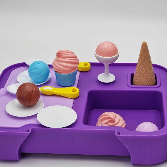 Woopie stand portatif avec crème glacée 3 en 1 ensemble 62 pcs