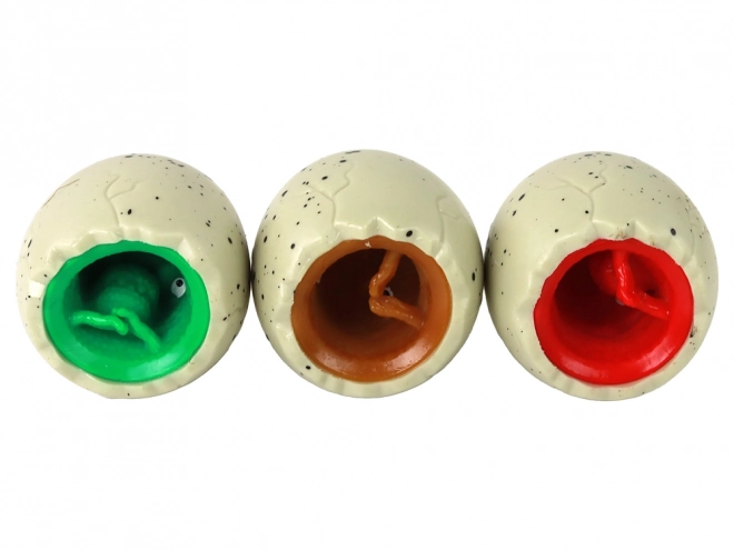 Jouet anti-stress dinosaure dans œuf Squishy