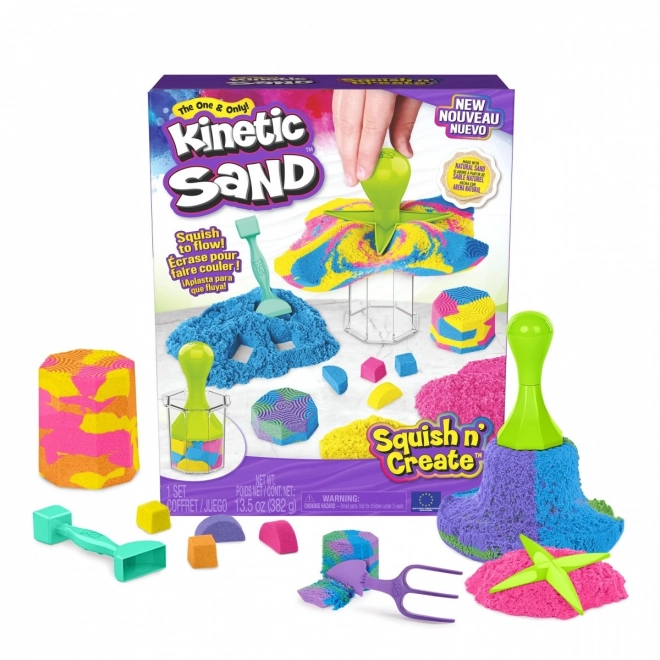 Kit de création avec sable cinétique