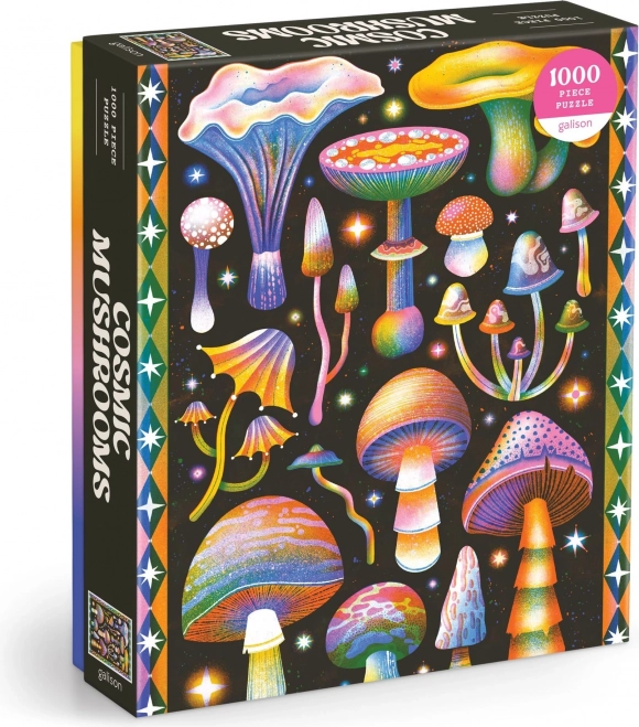 Puzzle Galison champignons cosmiques 1000 pièces
