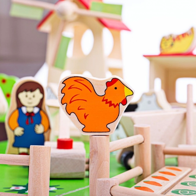 Grande Ferme en Bois Bigjigs Toys