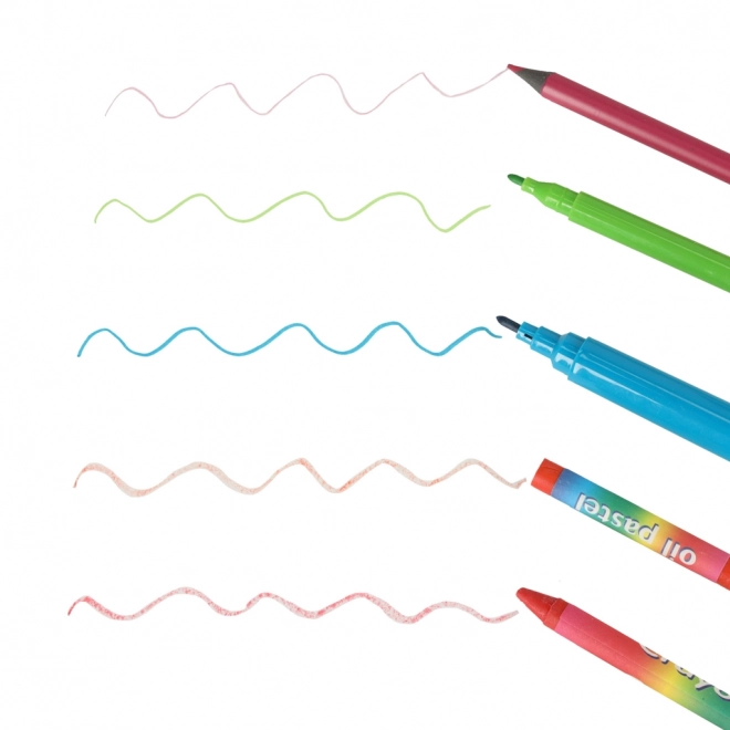Ensemble artistique rose pour enfants