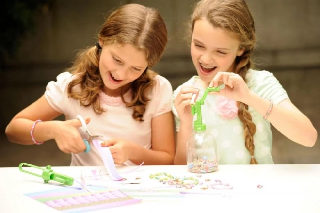 Appareil de recyclage pour fabriquer des perles en papier