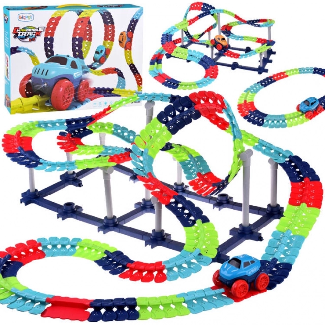 Longue piste flexible pour voiture + 291 éléments ZA4768